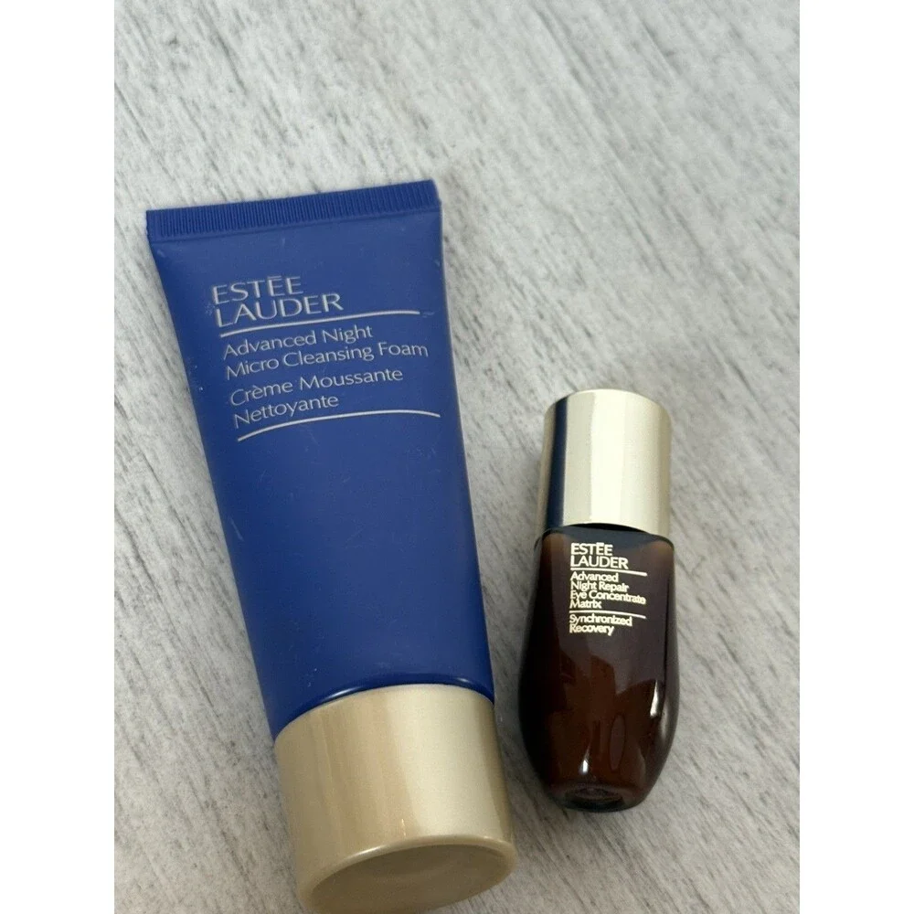 Estée Lauder Advanced Night Set Micro Cleansing 1 oz & Eye Concentrate .17 oz